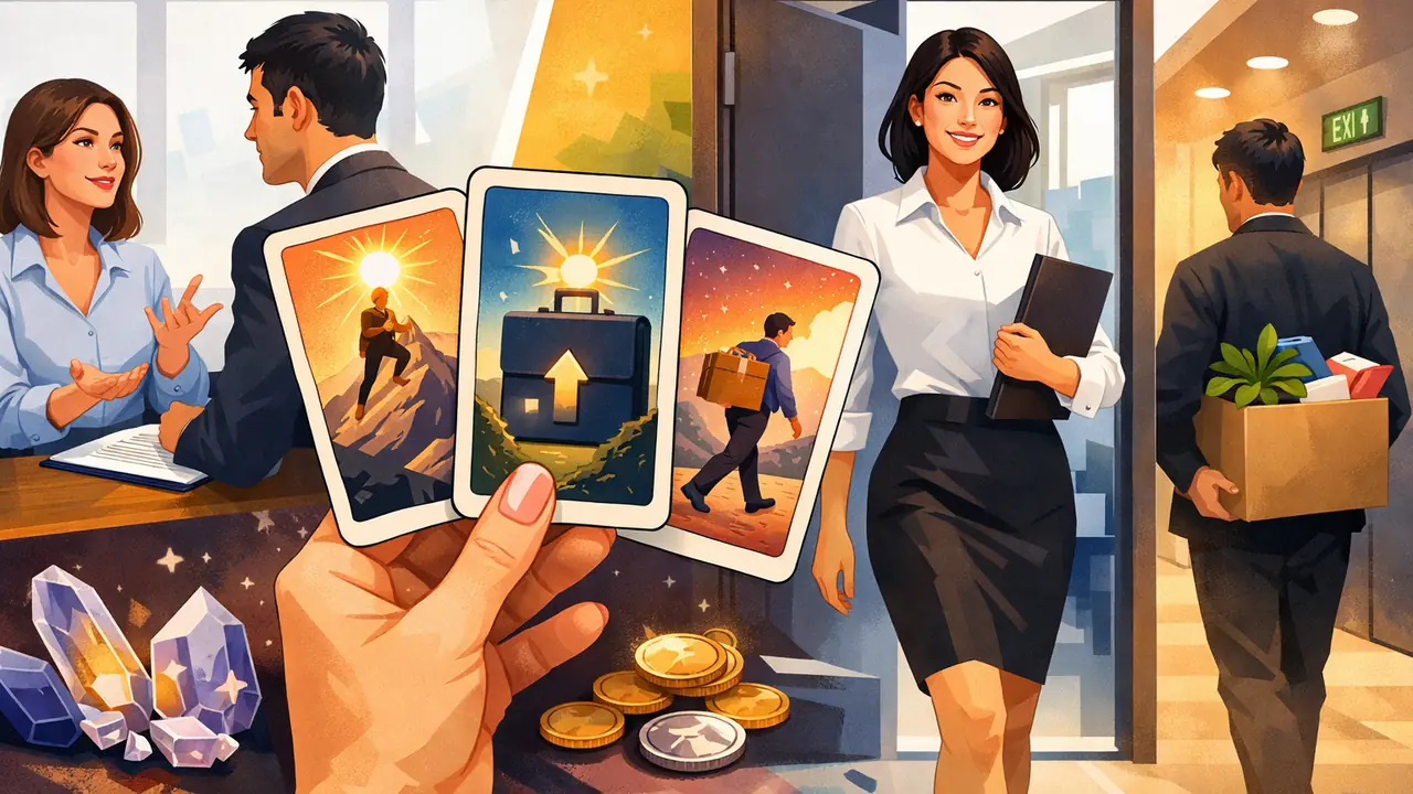 塔羅怎麼看轉職、面試與離職？職涯決策完整指南