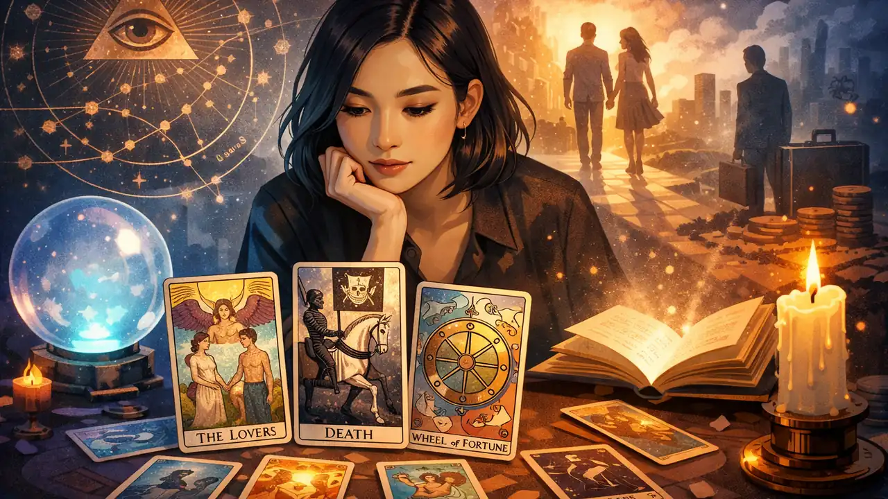 塔羅牌能不能幫我看未來？深度解析與真實案例