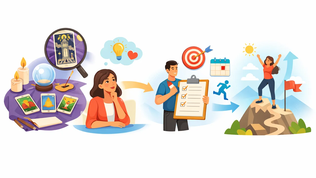 塔羅牌占卜後要做什麼？從結果到行動的步驟 文章封面圖