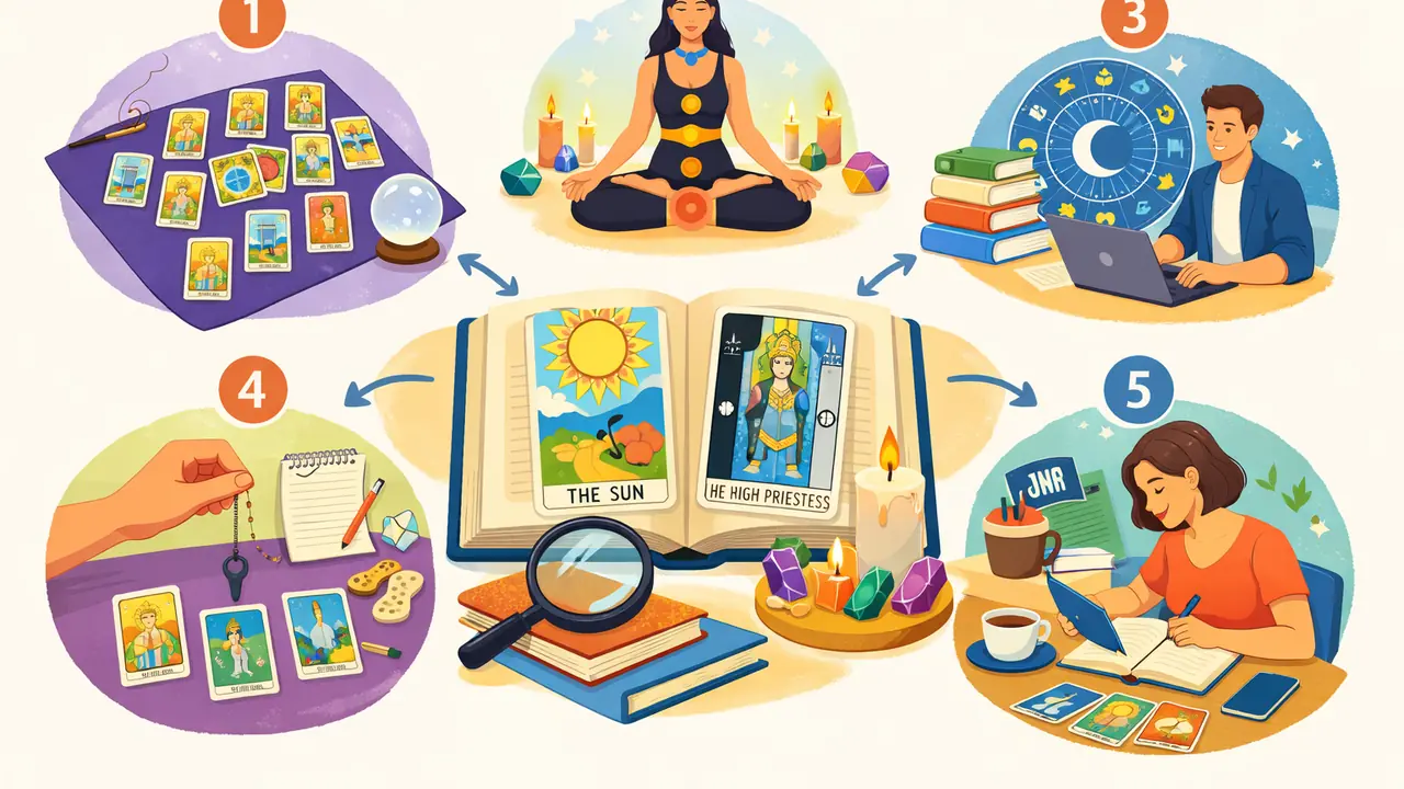 5大熱門塔羅牌解讀方法比較、牌義及自學全攻略 — Askaseer 星語塔羅配圖