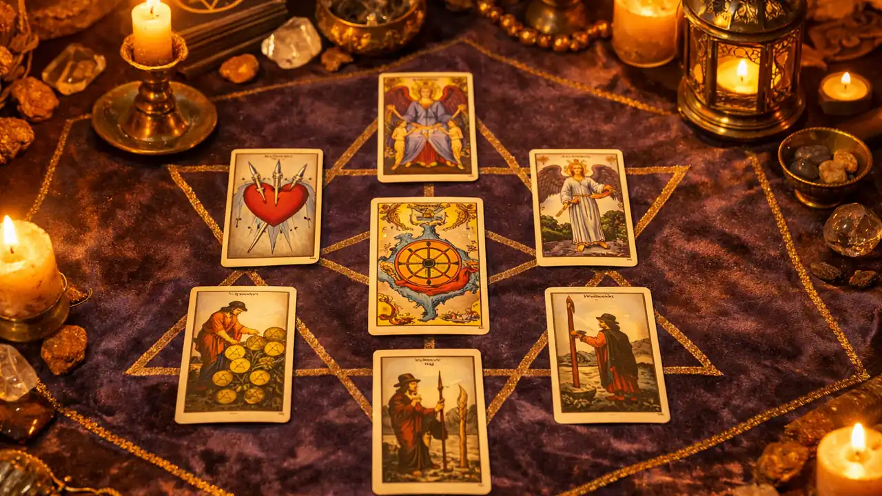 塔羅牌六芒星牌陣怎麼用：完整指南