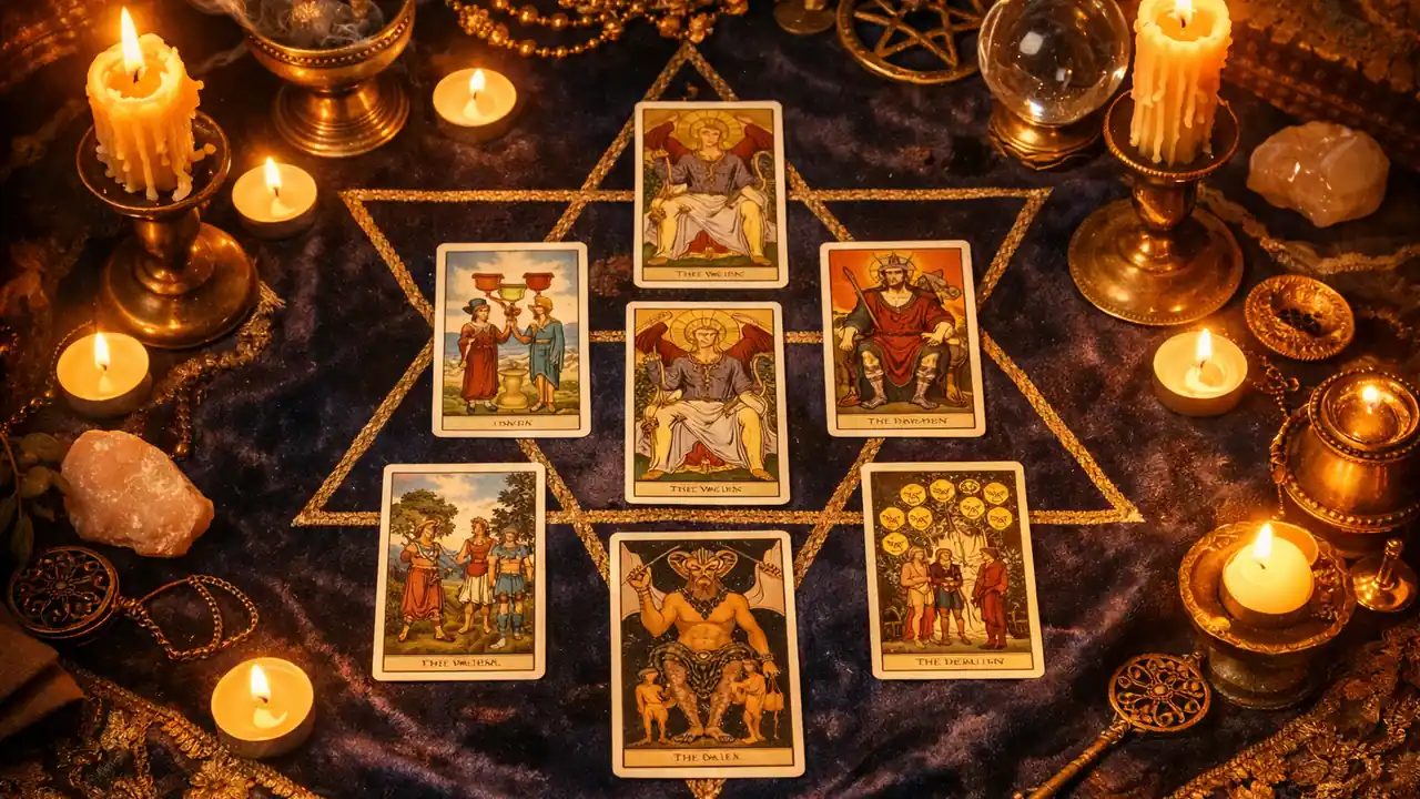 塔羅牌六芒星牌陣怎麼用？關係深度解讀