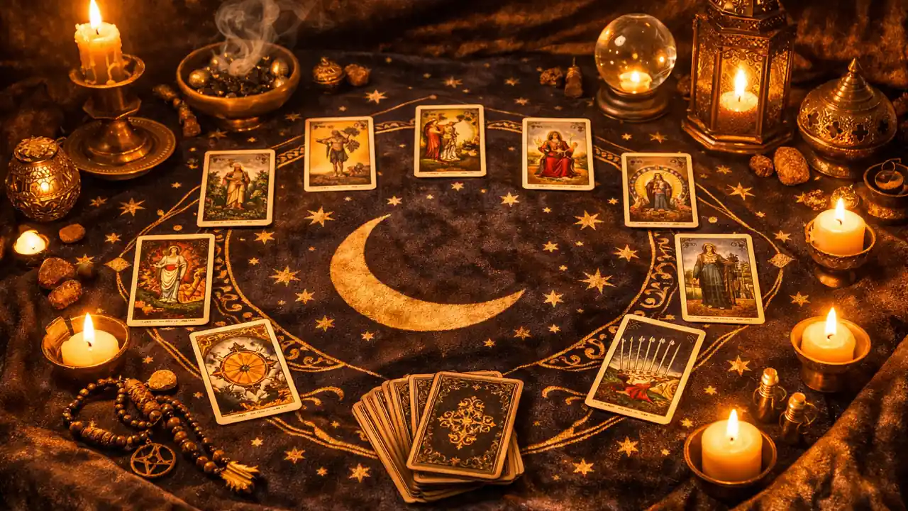 塔羅馬蹄牌陣怎麼解讀：完整指南 文章封面圖