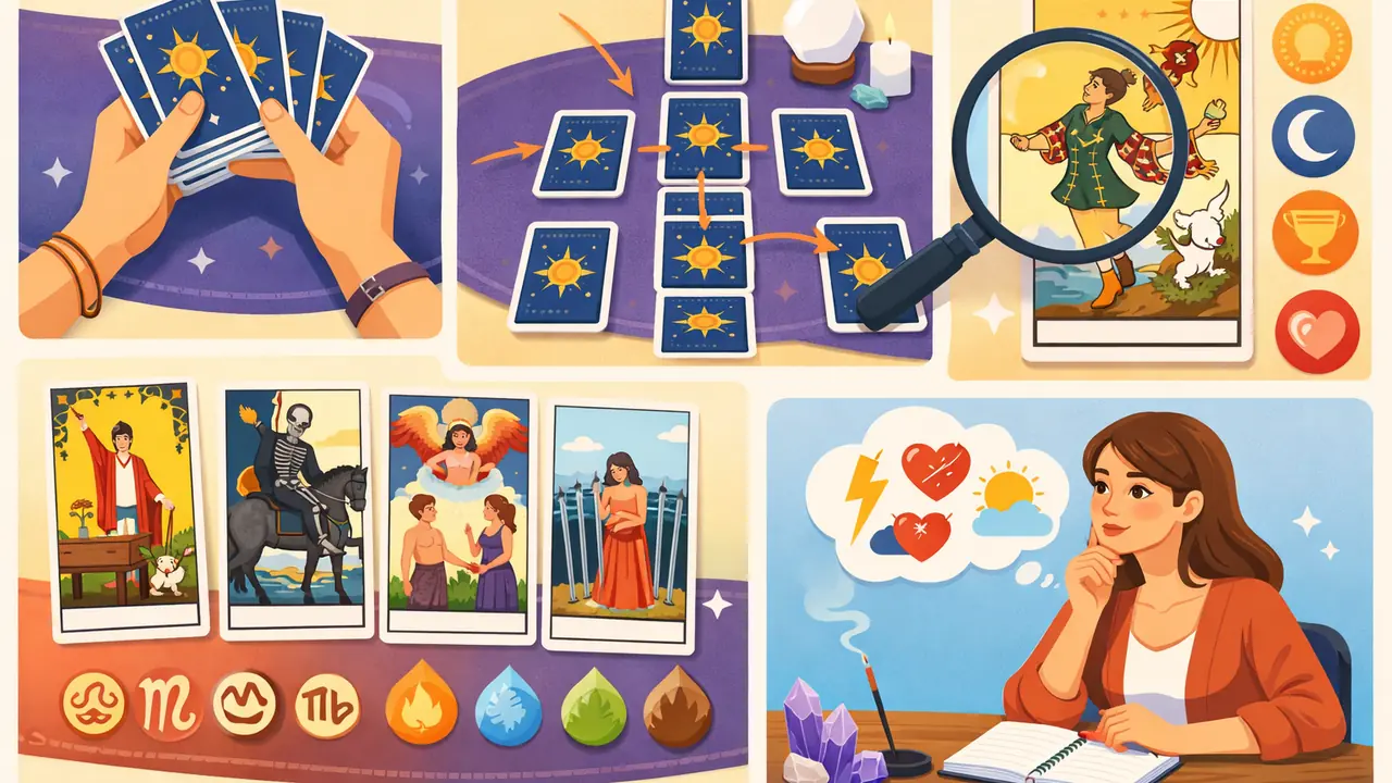 塔羅牌牌面圖像怎麼看：完整指南 文章封面圖