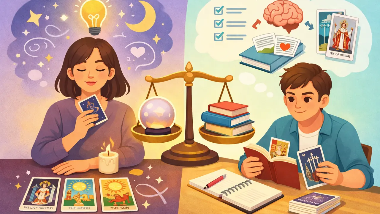 塔羅牌直覺解讀和牌義記憶哪個更重要