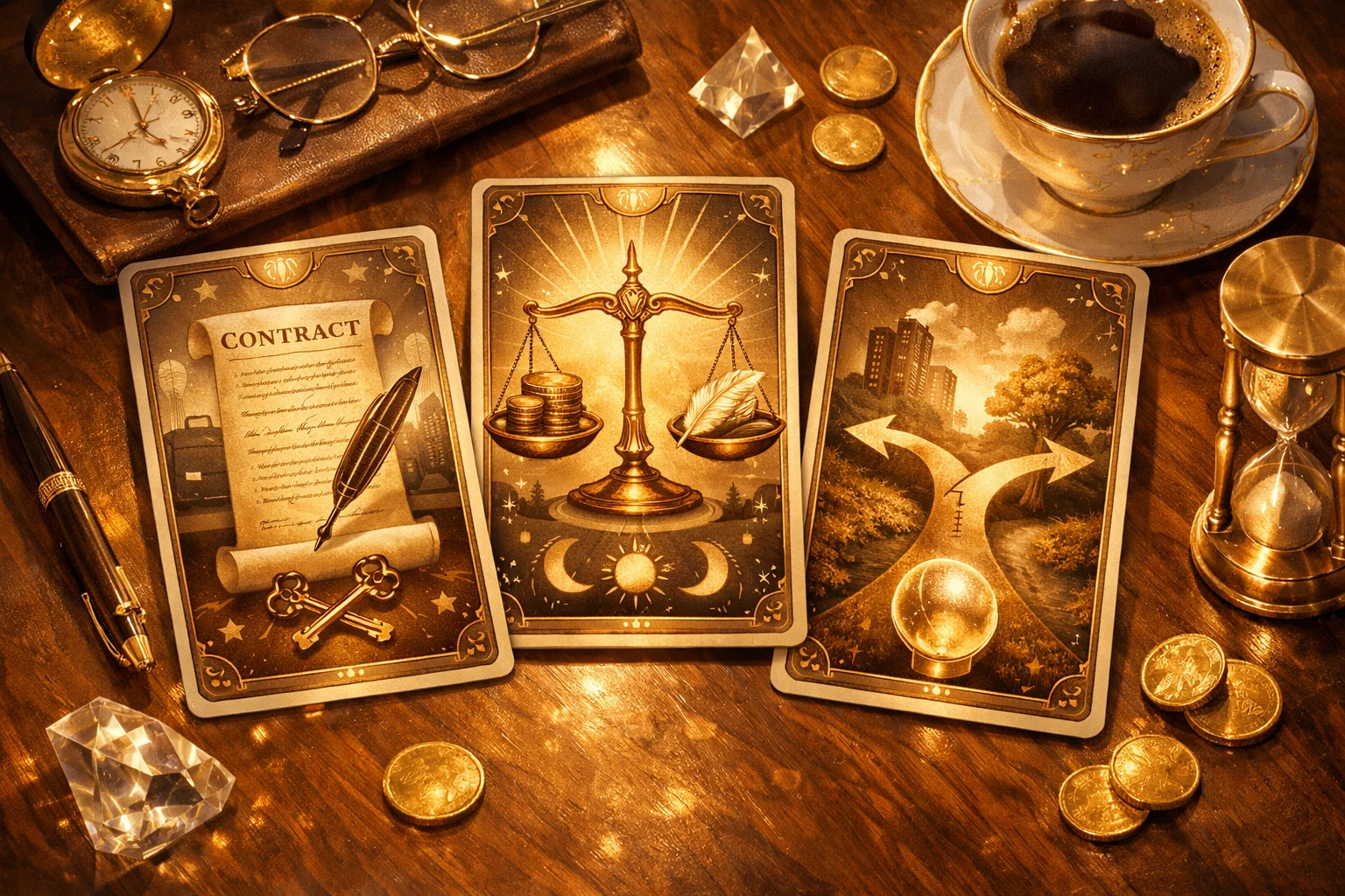 塔羅牌拿到 offer 該不該接？