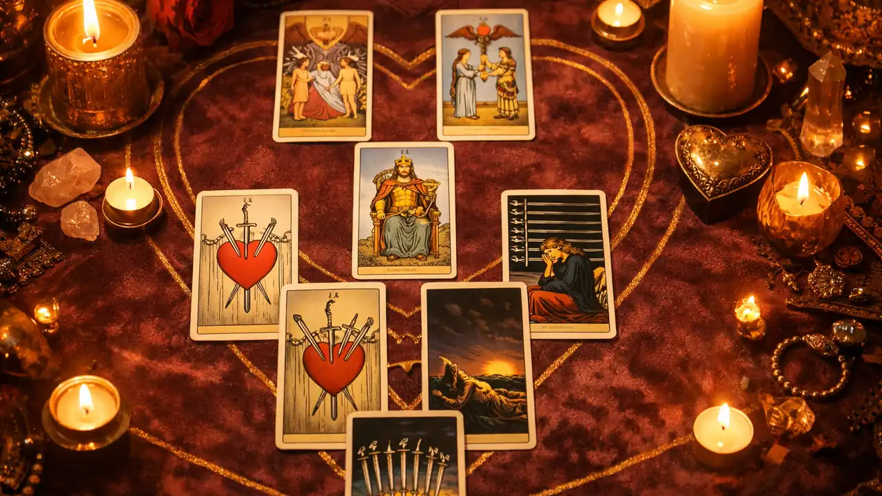 【塔羅牌陣】算感情的牌陣及應用案例