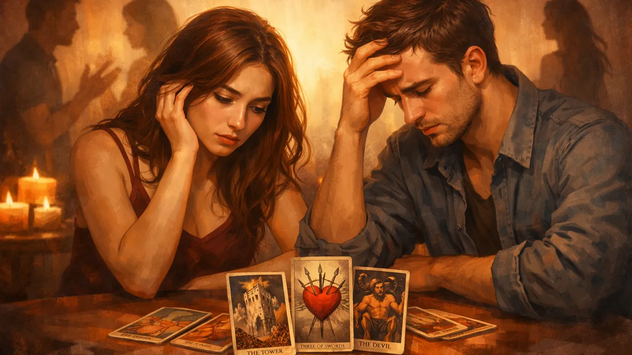 塔羅看感情警示：5 種常見警示牌組合完整解析