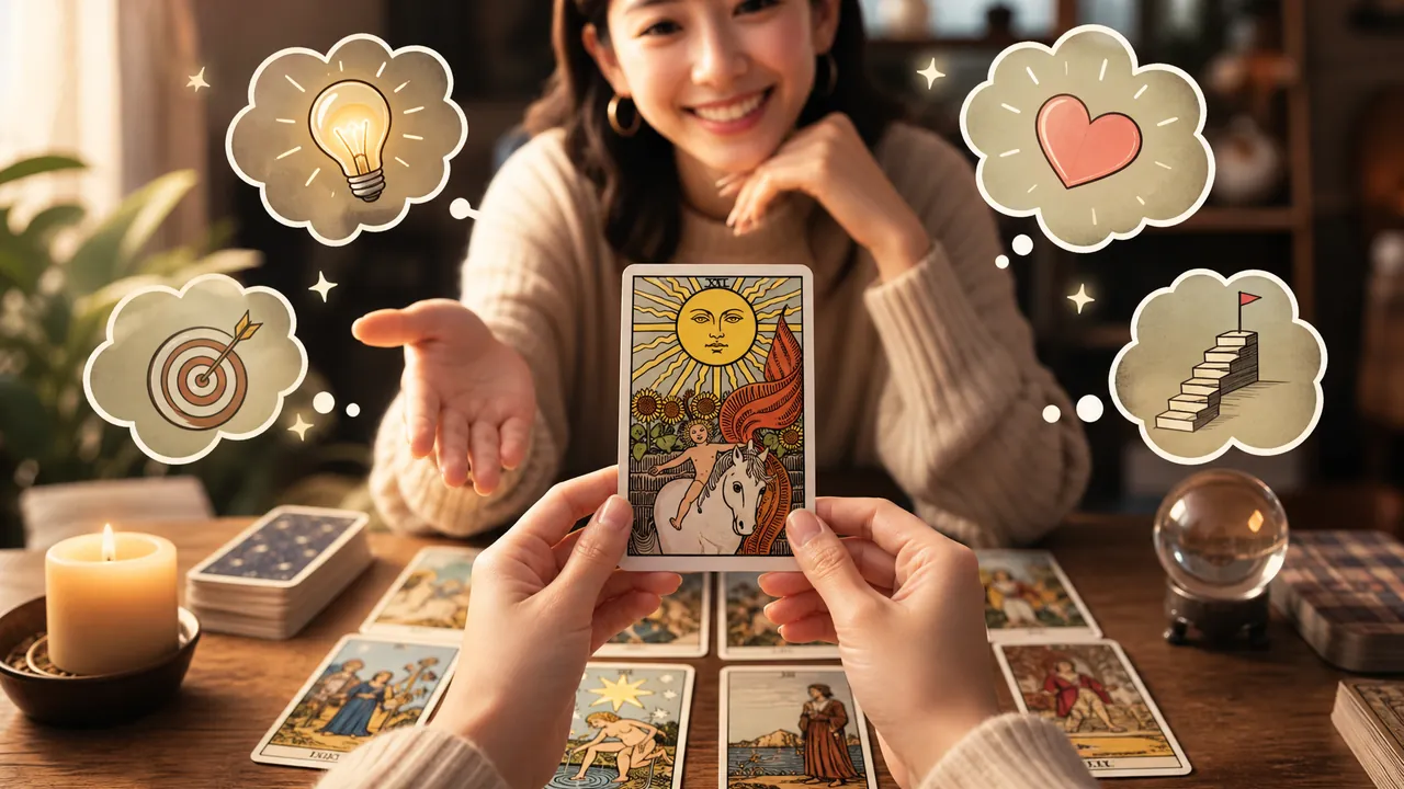 塔羅新手解牌口語化：把牌義說成答案 — Askaseer 星語塔羅配圖