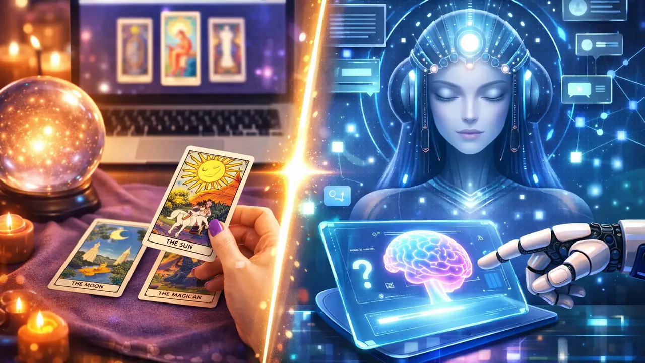 塔羅牌線上占卜和AI占卜差在哪裡？