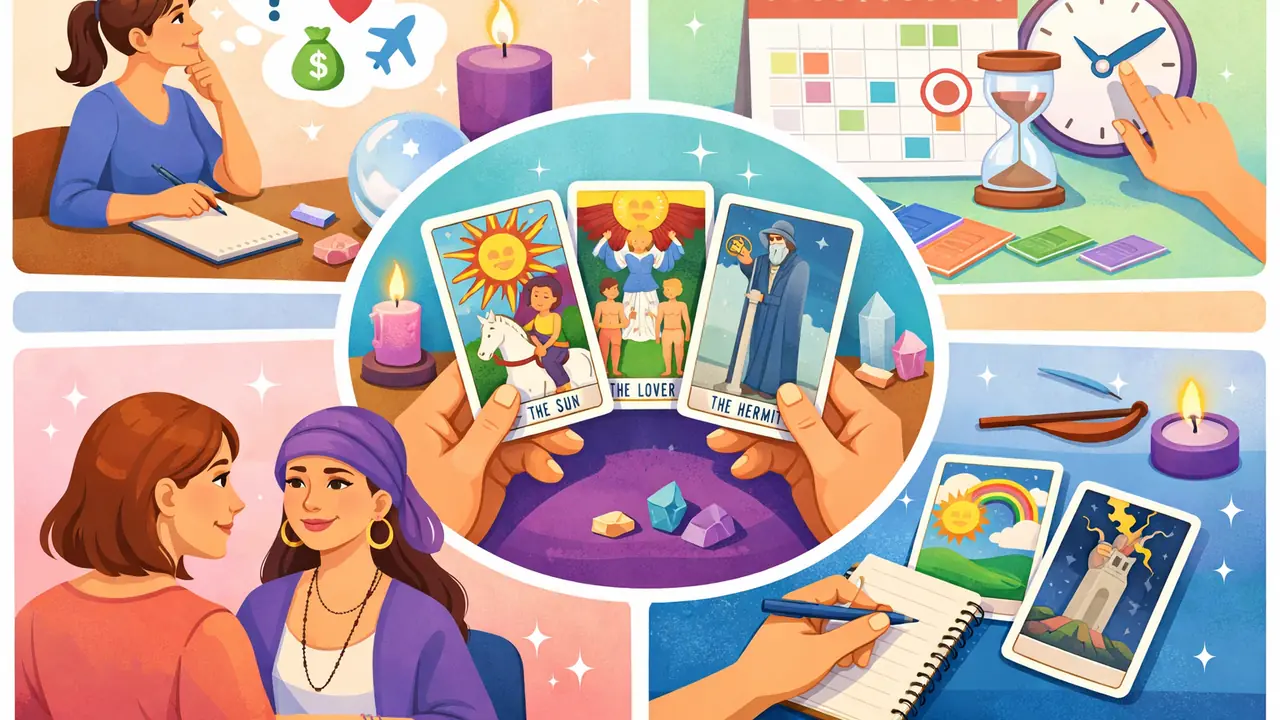 塔羅牌要怎麼問才準？讓占卜更精準的祕訣
