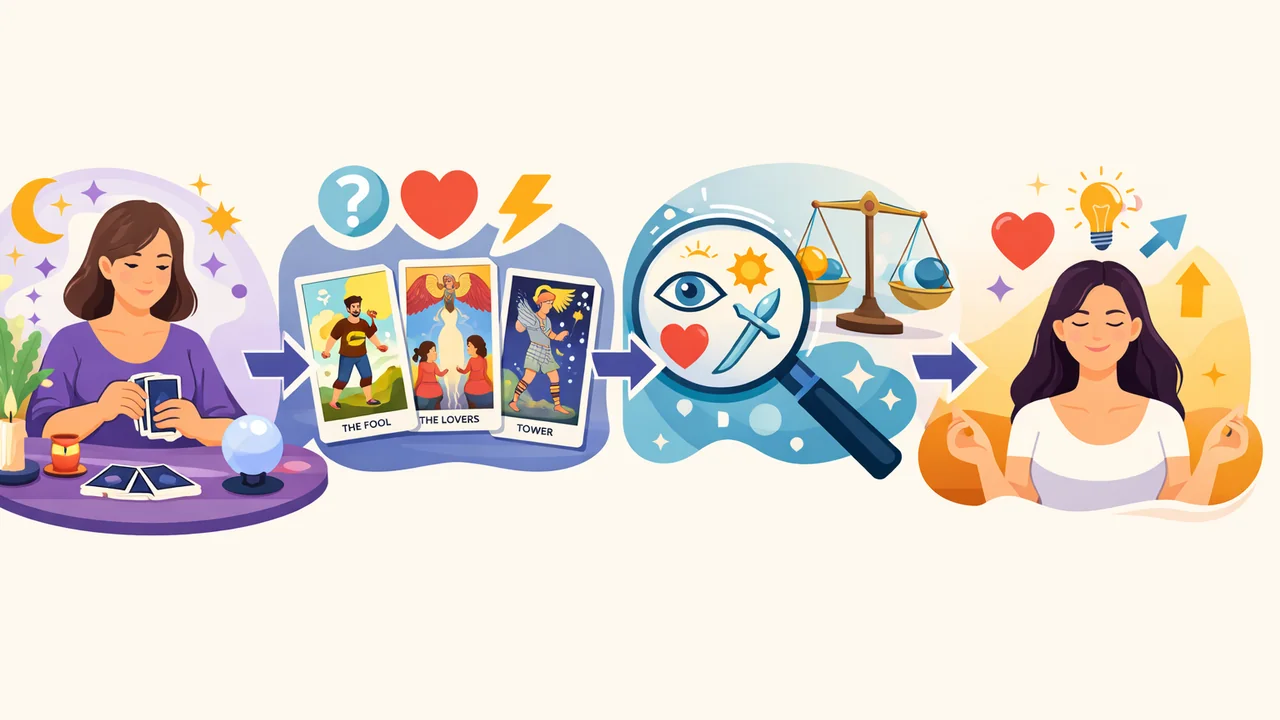塔羅牌解讀入門：正逆位怎麼看才不會誤讀