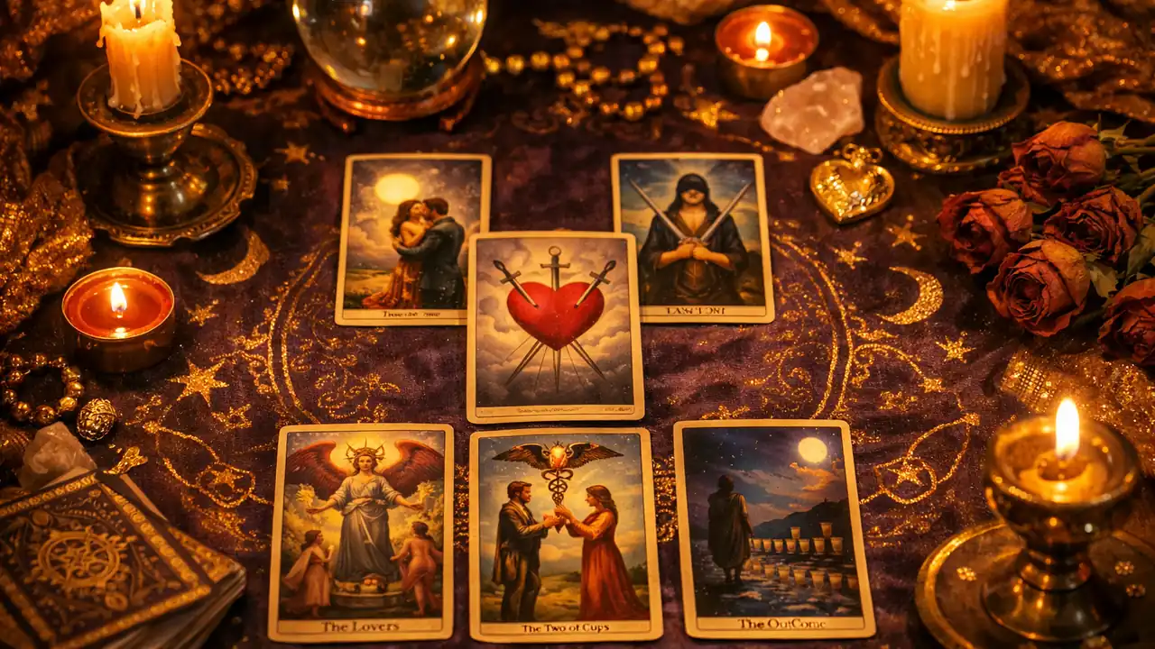 塔羅牌關係牌陣怎麼用？感情占卜最適合的牌陣
