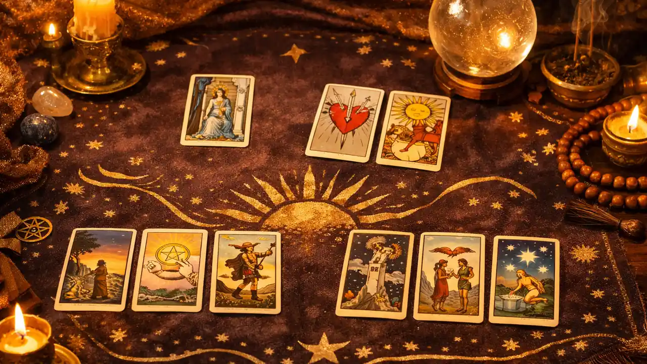 新手必學的 5 個塔羅牌陣：從一張牌到三張牌，完全新手也能上手的入門牌陣