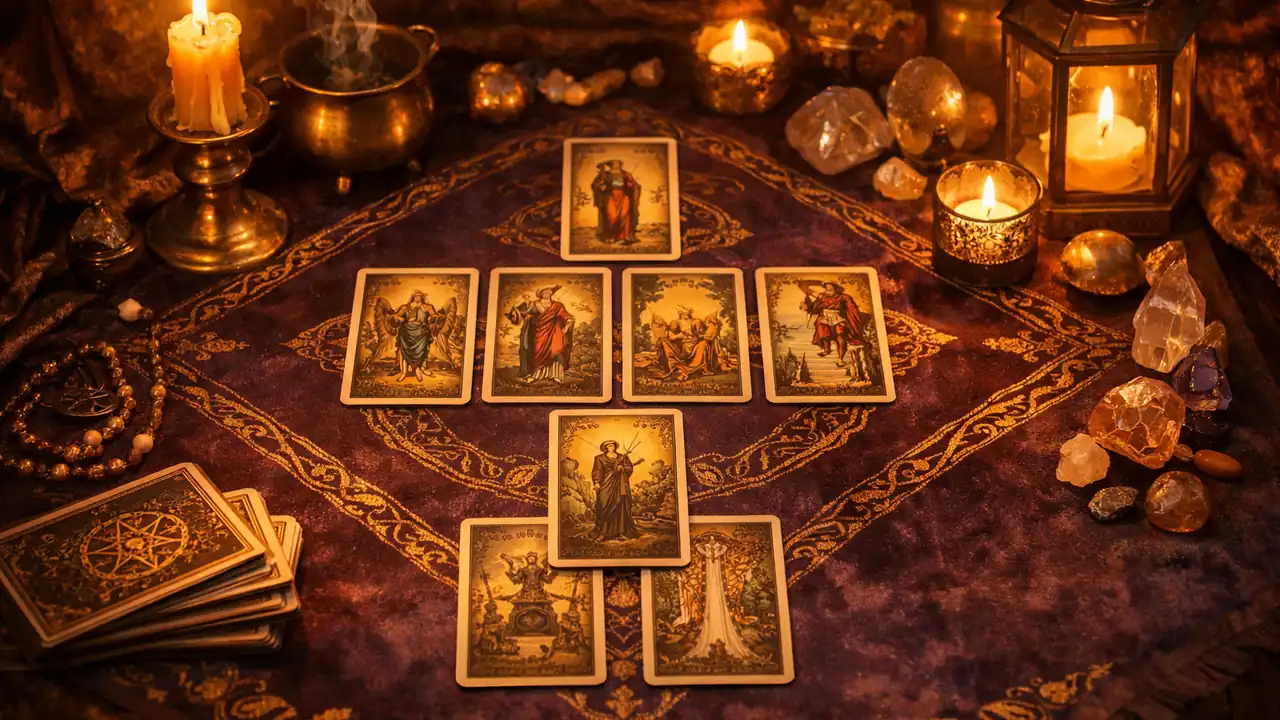 塔羅牌牌陣教學完整指南：常見牌陣與解讀方法 文章封面圖
