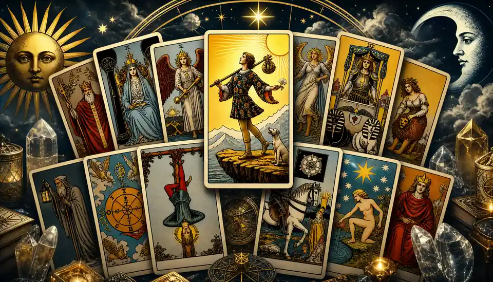 大阿爾克納（Major Arcana）完整解析：22張大牌核心意義 — Askaseer 星語塔羅配圖