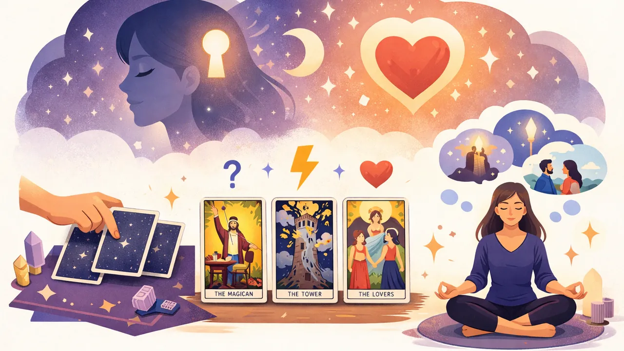 塔羅牌抽三張怎麼解讀？揭開內心深處的秘密