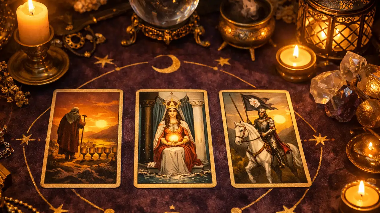 塔羅牌時間線牌陣怎麼看過去現在未來 文章封面圖