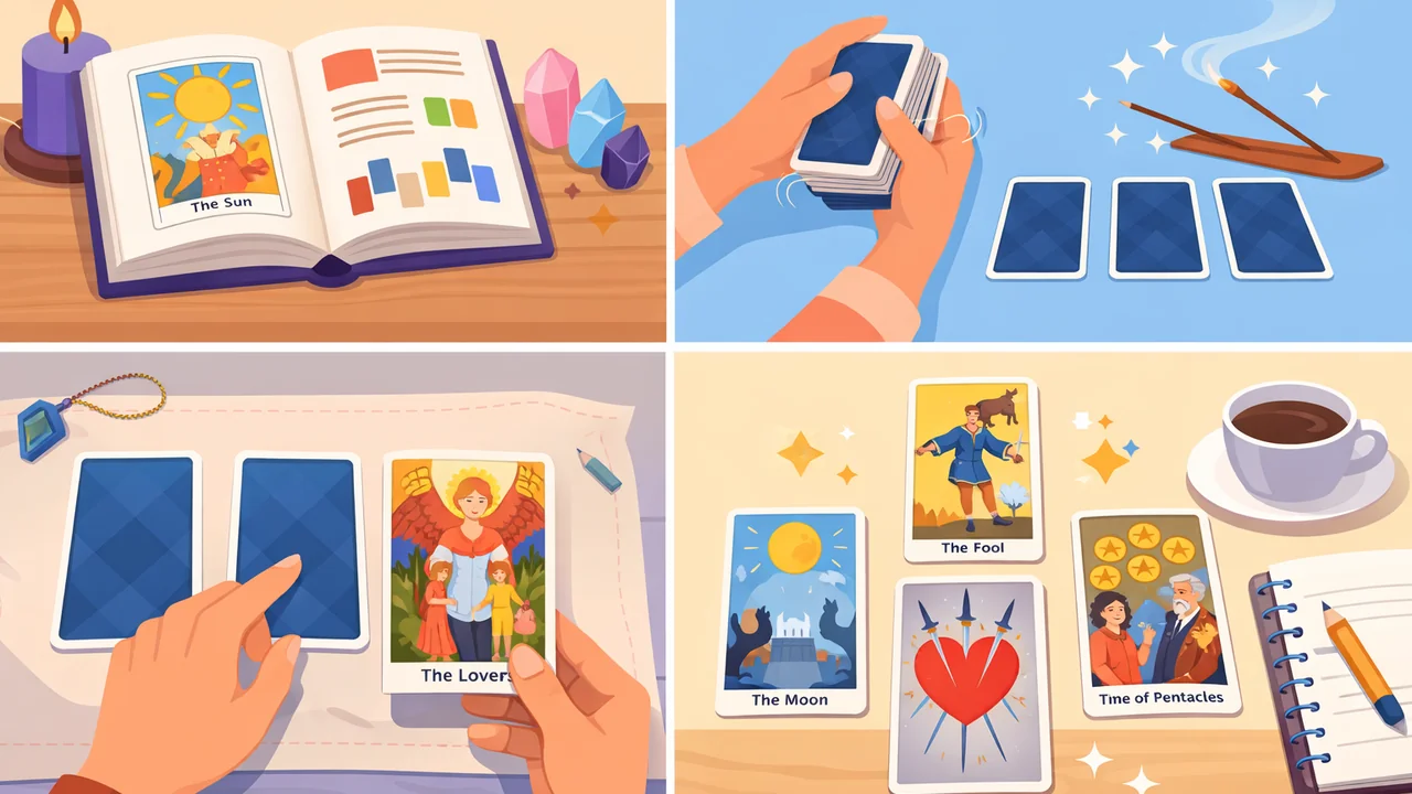 塔羅牌教學入門：新手如何開始學會解牌 文章封面圖