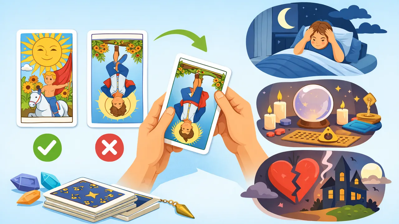 塔羅牌正逆位差別大嗎？什麼時候一定要翻逆位