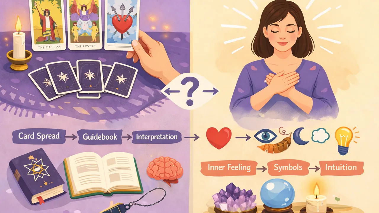 塔羅牌和直覺占卜差在哪？揭示真相｜完整解讀與實用重點