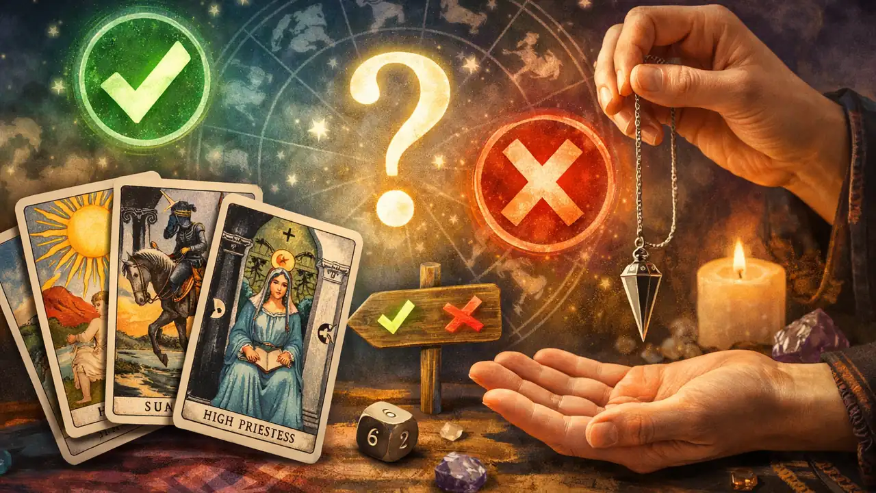 塔羅牌問是非題準嗎？真實解答與使用技巧