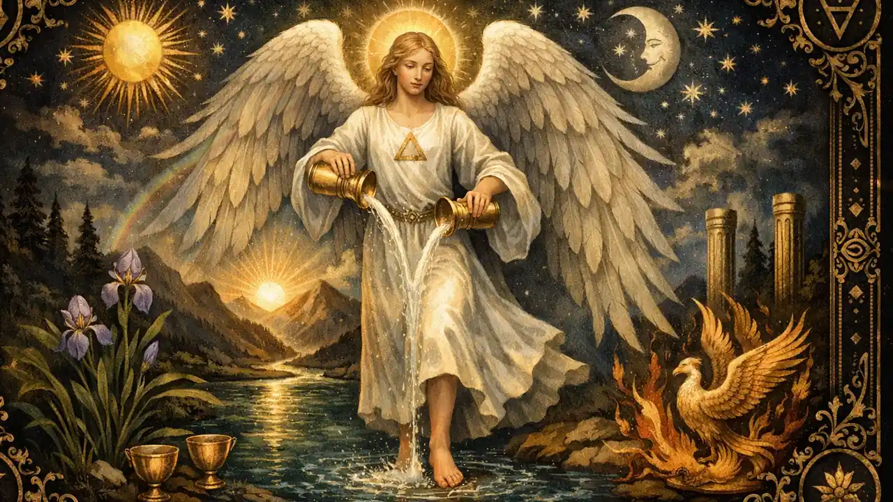 節制牌完整牌義：平衡整合的塔羅解讀 文章封面圖