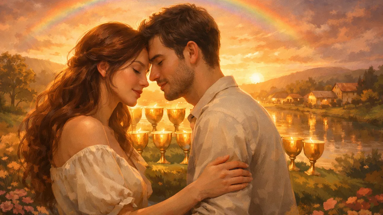 塔羅聖杯十代表什麼？感情圓滿的牌義解讀