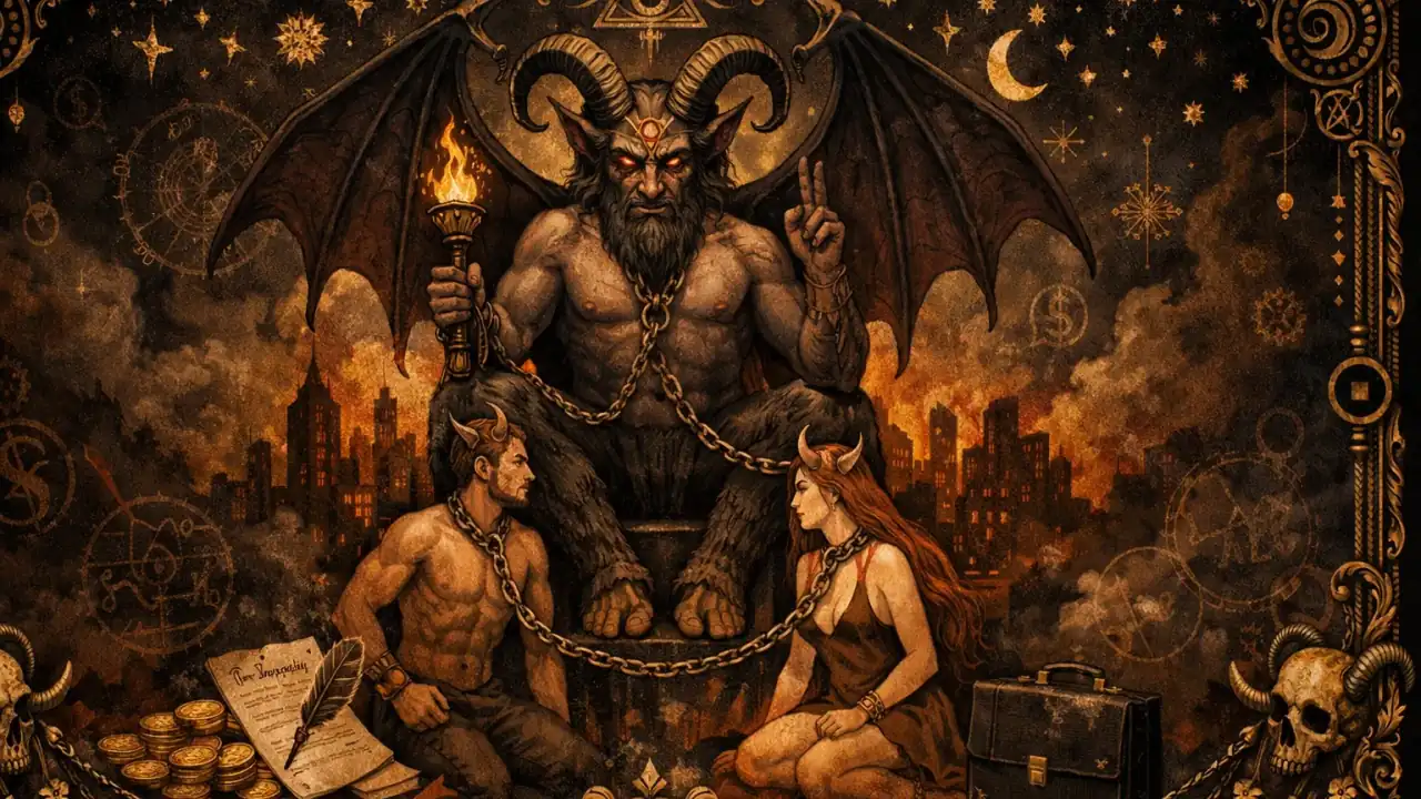 惡魔牌出現在事業占卜代表什麼