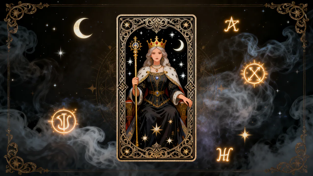 女皇牌代表什麼：實戰教學 — Askaseer 星語塔羅配圖