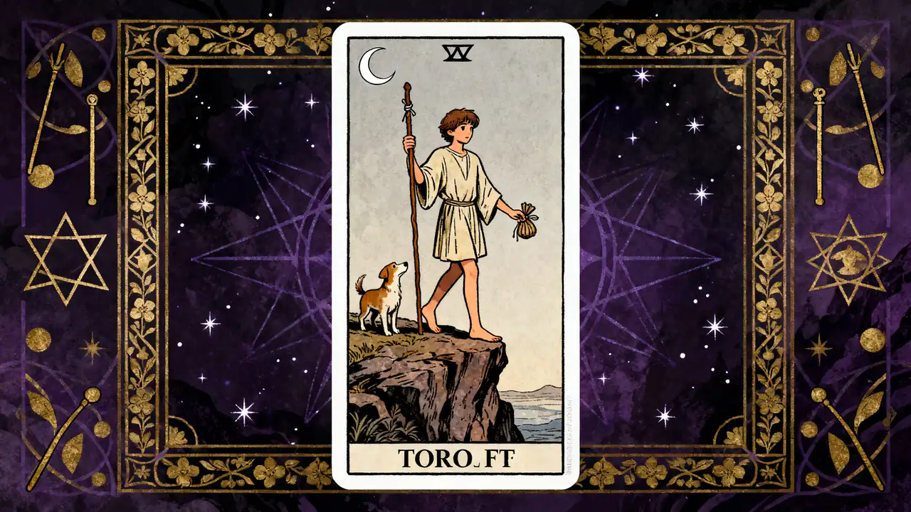 愚者牌完整牌義解讀：塔羅愚者代表什麼：新手避坑重點 — Askaseer 星語塔羅配圖