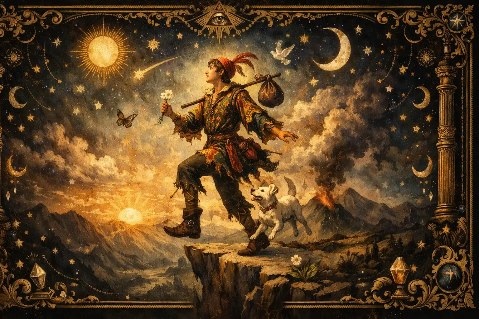 愚者牌完整牌義解讀：塔羅愚者代表什麼