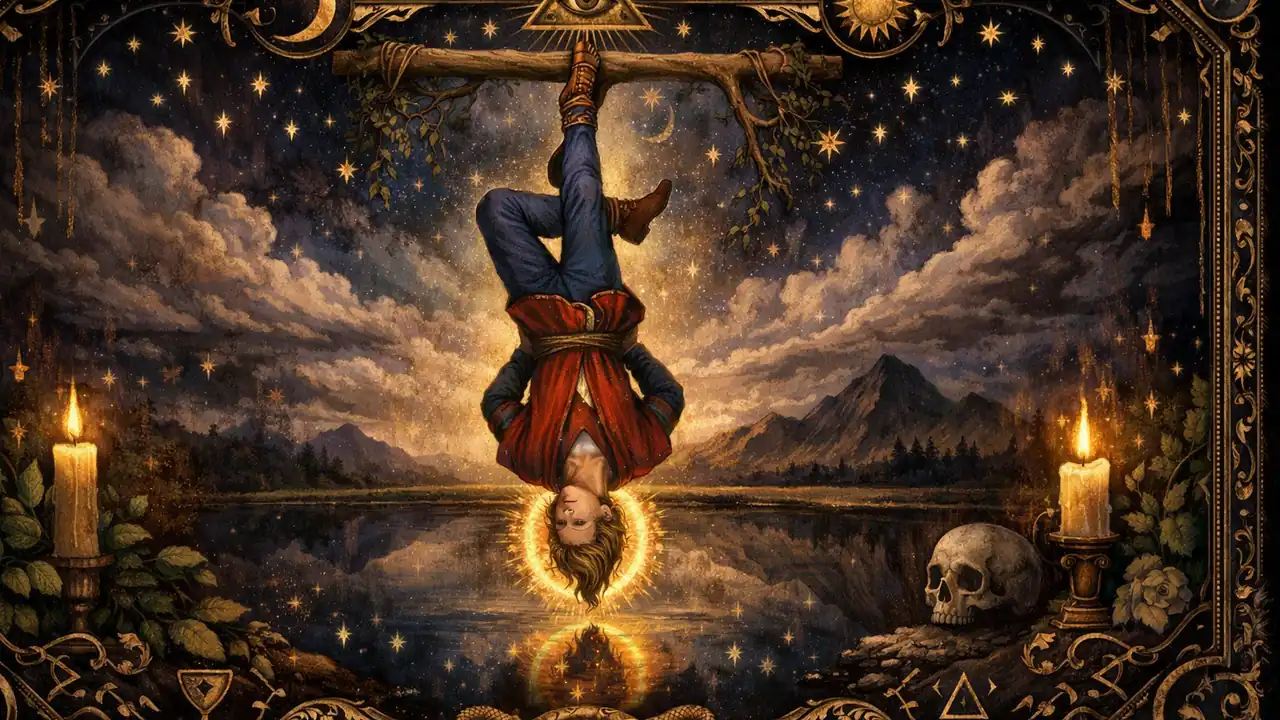 倒吊人牌代表什麼？等待與轉換視角的象徵