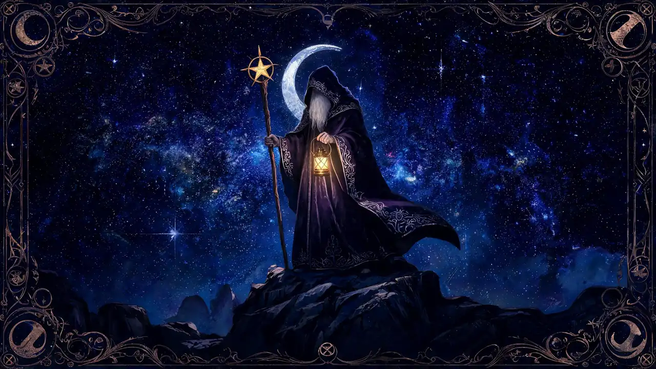 隱者牌代表什麼：完整解析 — Askaseer 星語塔羅配圖