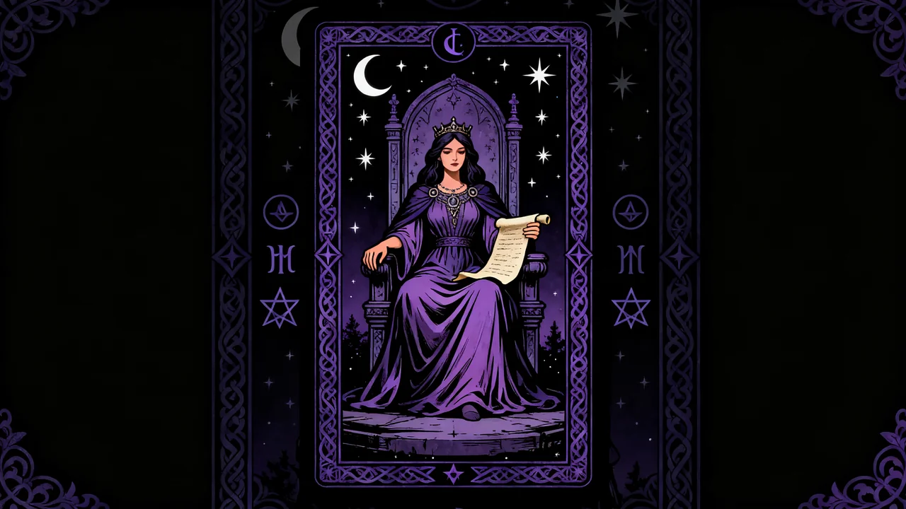 女祭司牌完整解讀：直覺與神秘的象徵：新手避坑重點 — Askaseer 星語塔羅配圖