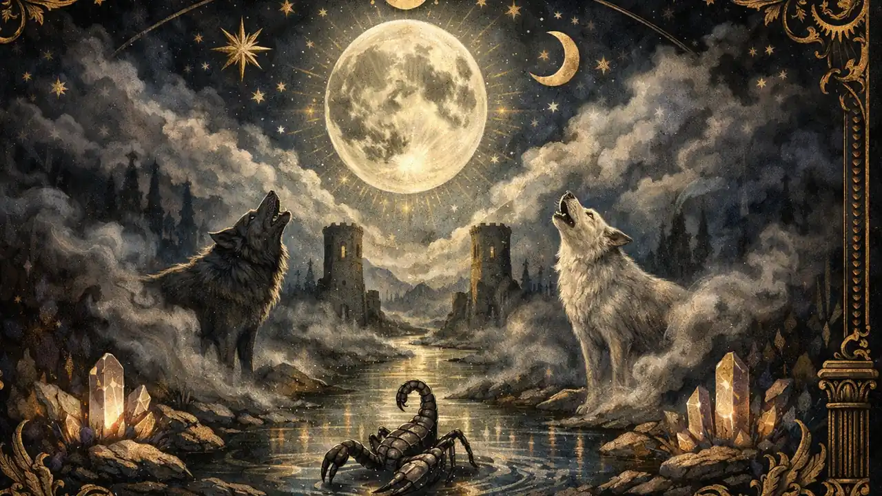 月亮牌代表什麼？迷霧與潛意識的塔羅解讀