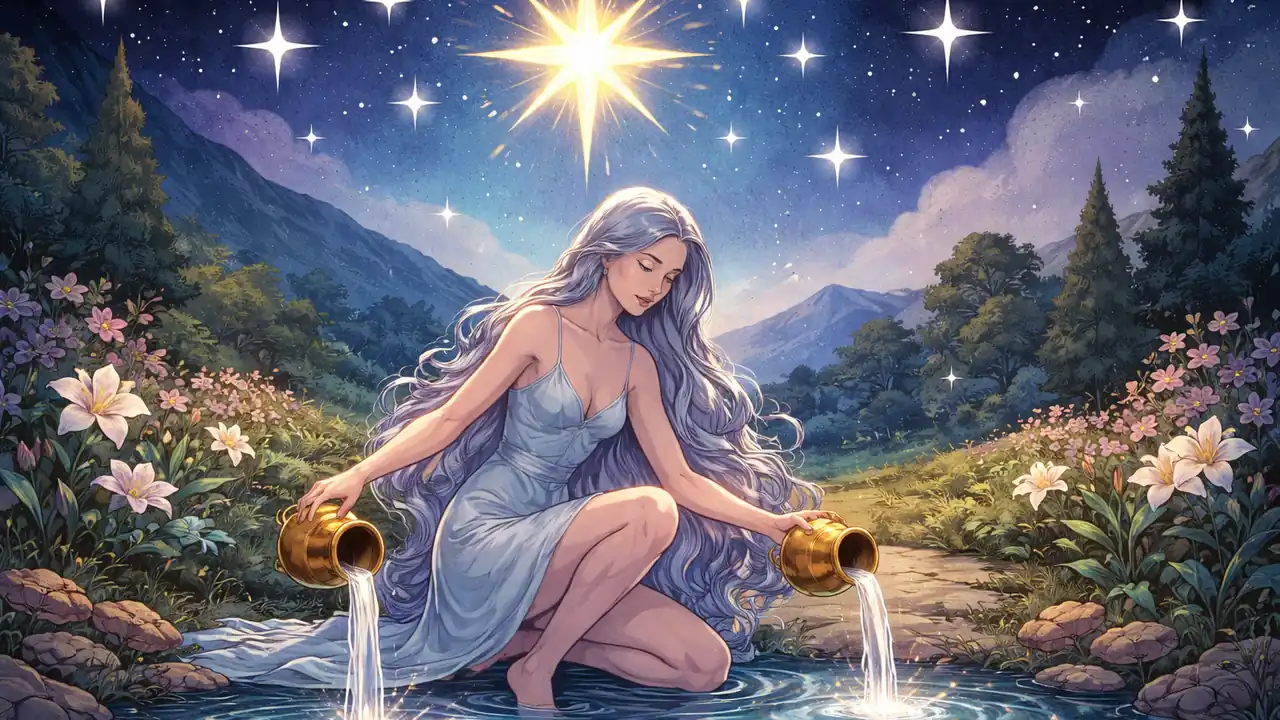 星星牌代表什麼？希望與療癒的塔羅解讀