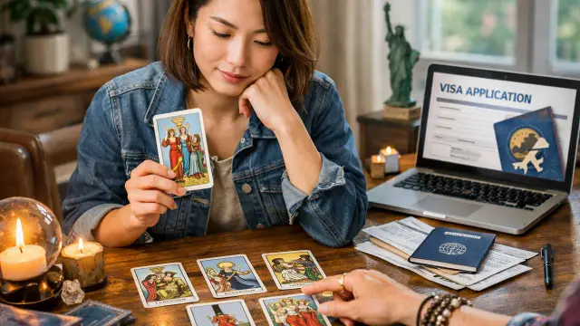 塔羅牌可以問簽證申請嗎？