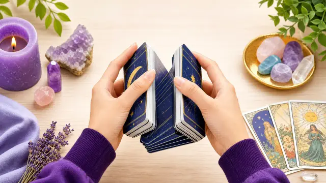 洗牌：塔羅牌占卜的第一步