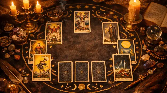 塔羅馬蹄牌陣怎麼解讀：實戰教學