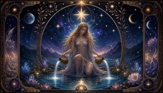 星星牌完整解讀：希望與療癒的塔羅象徵：完整解析