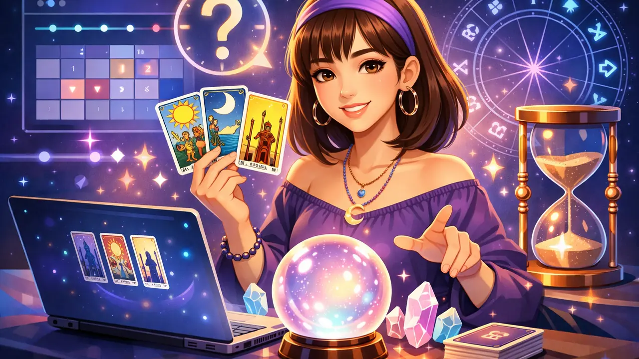 線上占卜能看多久內會發生？塔羅師告訴你！