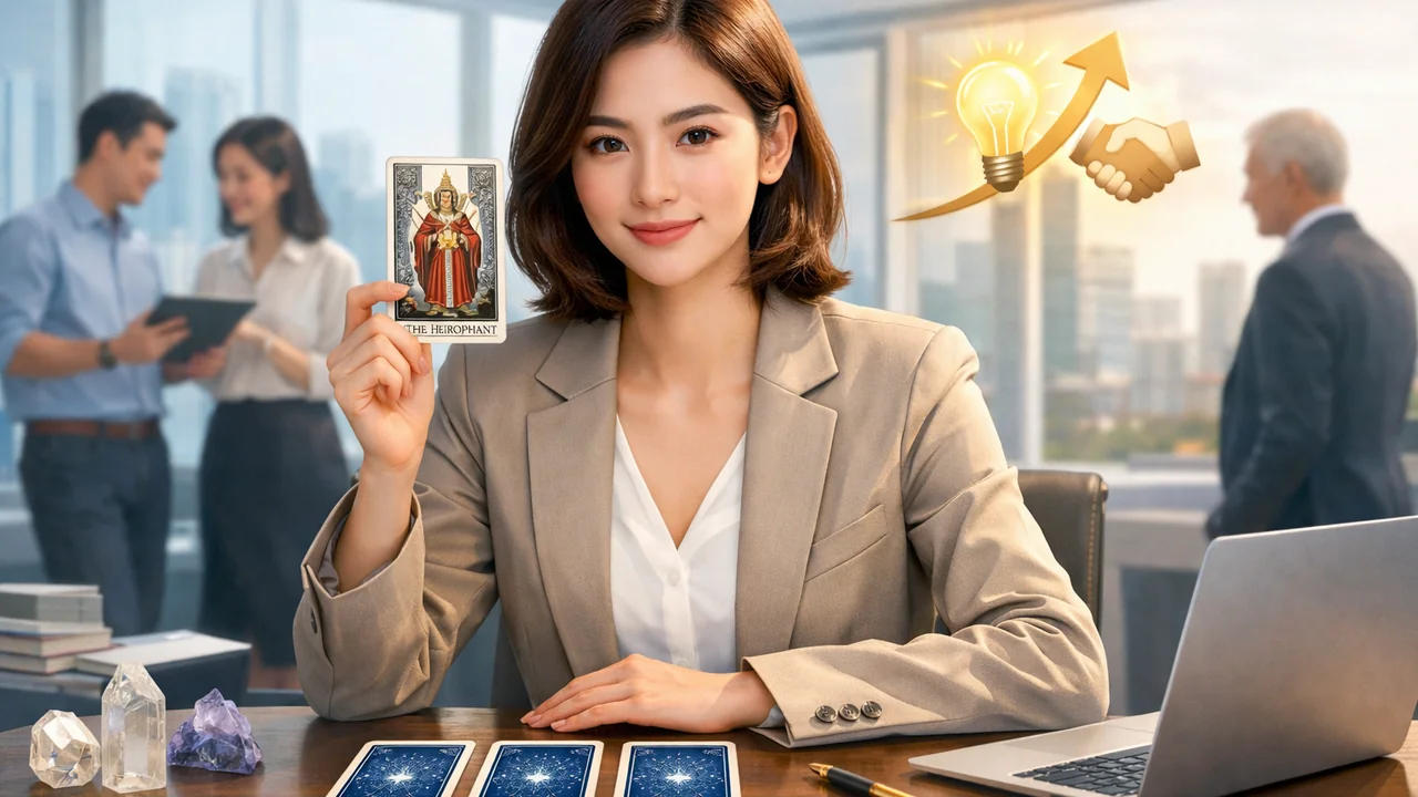 職場貴人在哪裡？用塔羅看事業關鍵轉機 文章封面圖