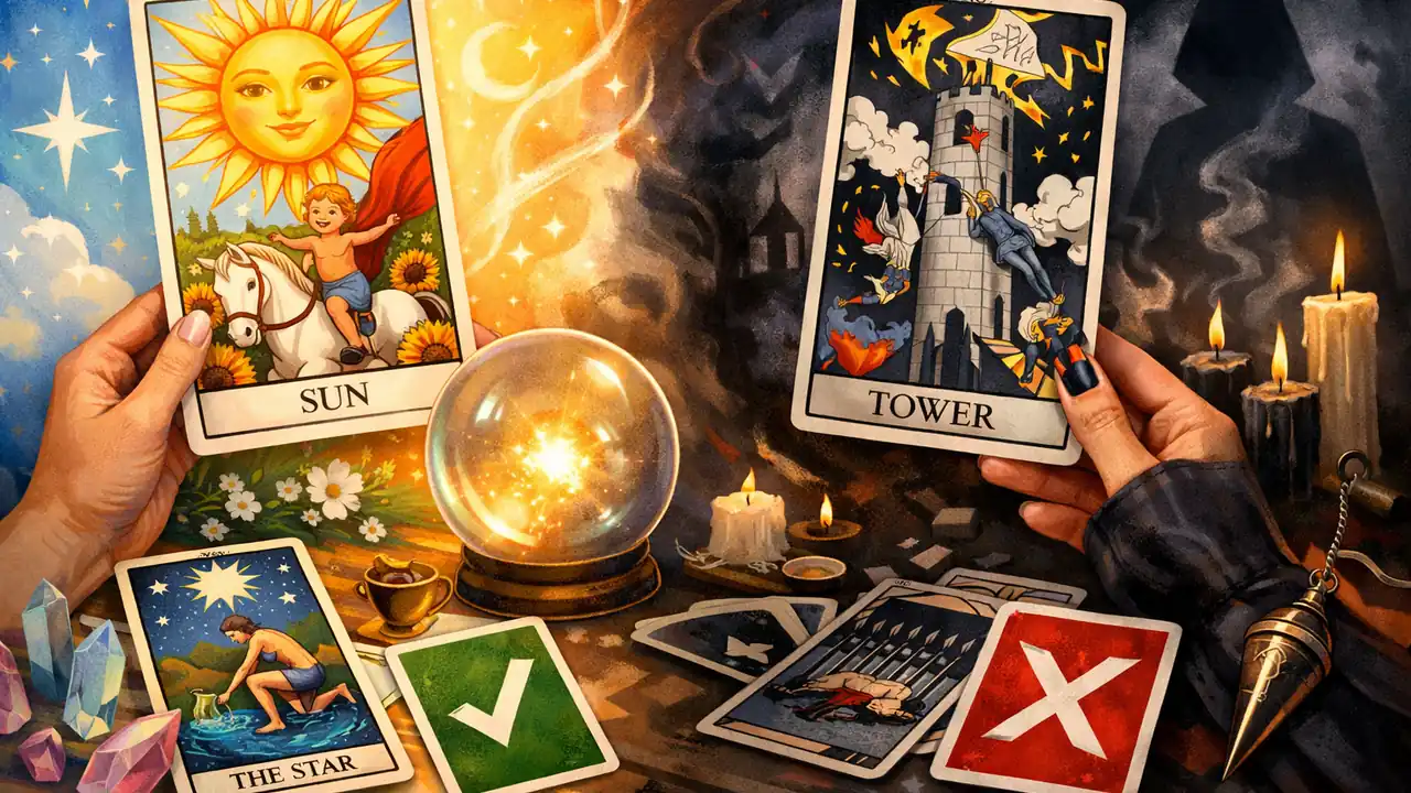塔羅可以直接看是或不是嗎？Yes/No 問題背後真正該看的重點